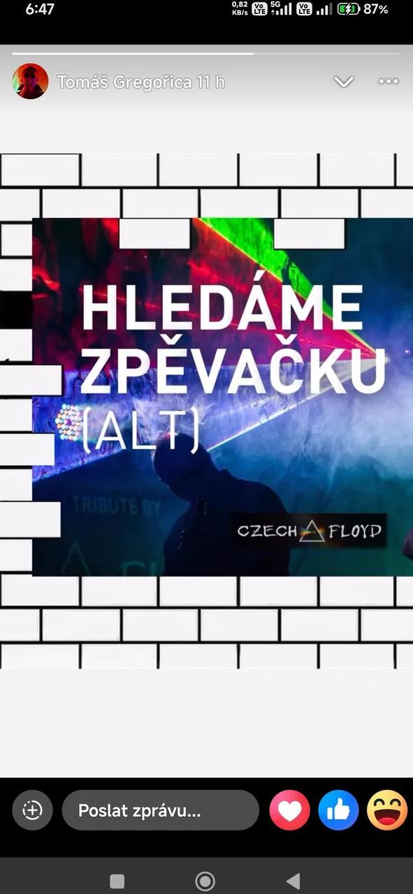 Hledáme vokalistku