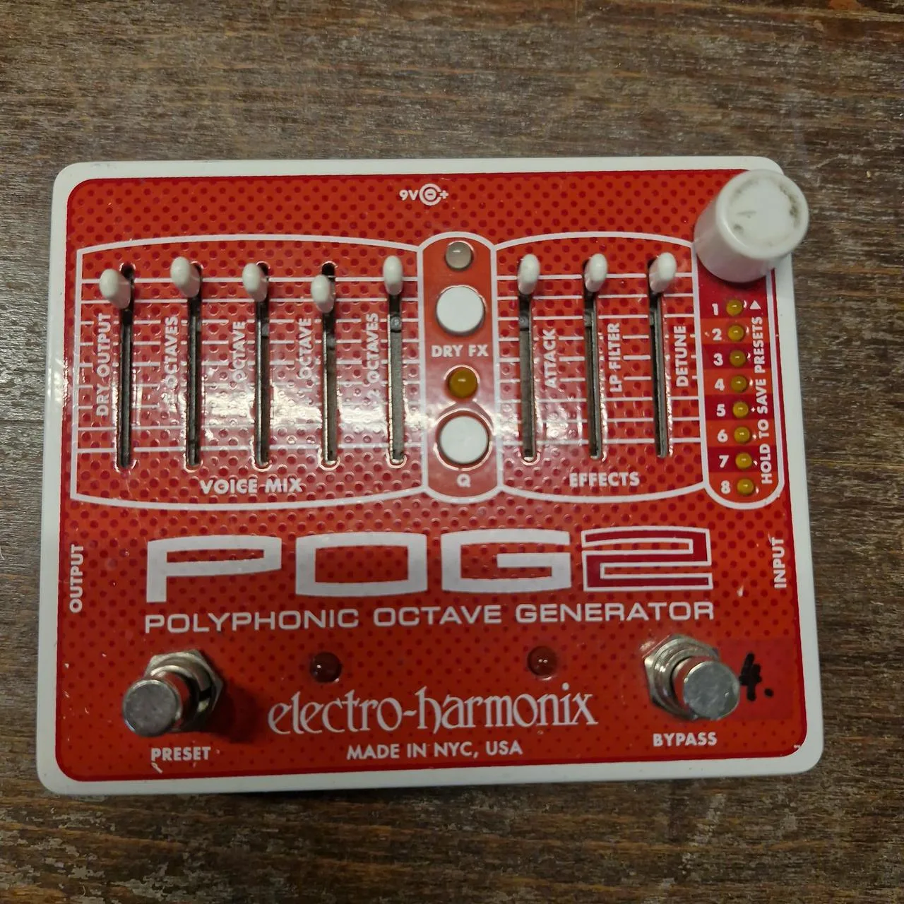 Electro Harmonix Pog2 Kytarový efekt