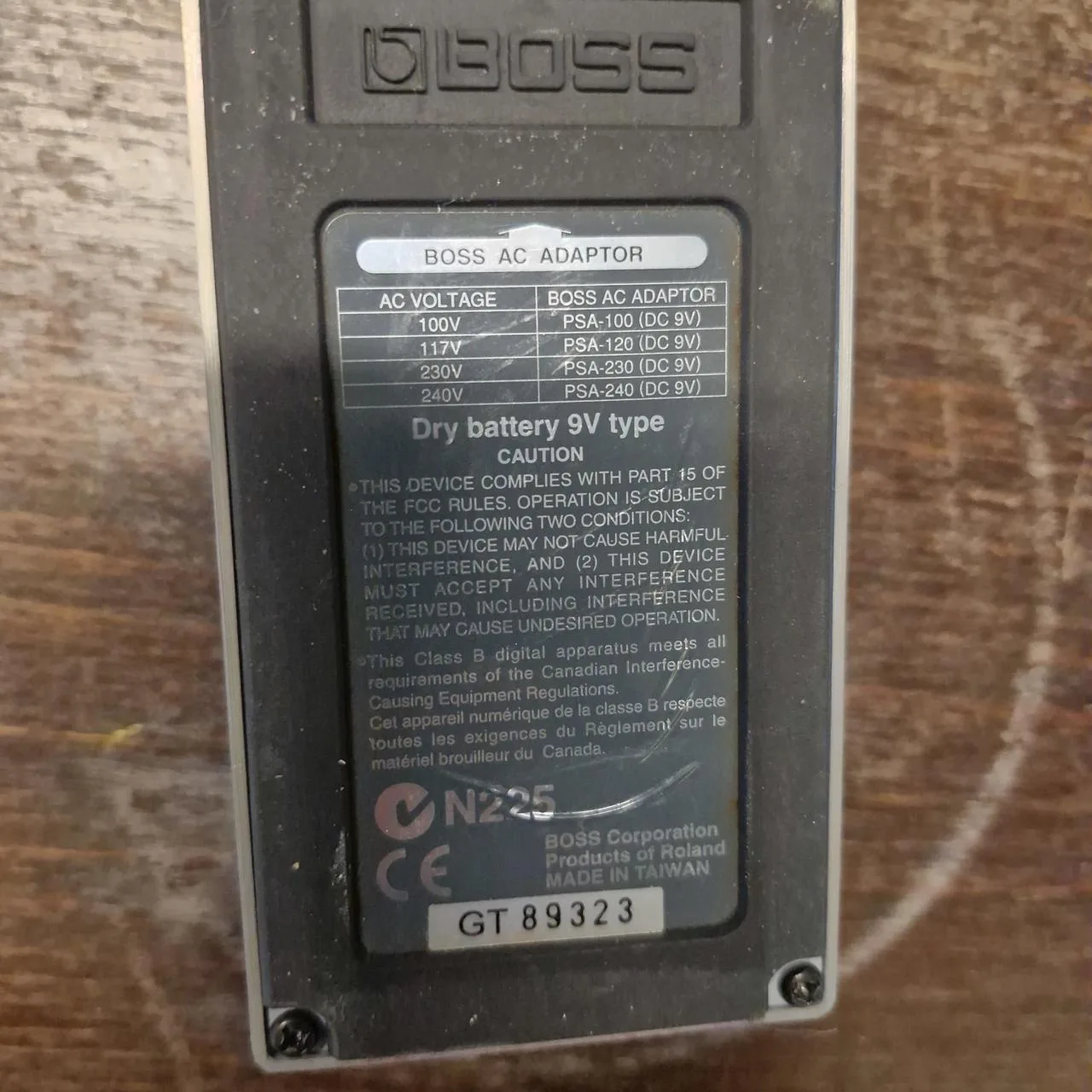 Boss CH-1 Kytarový efekt