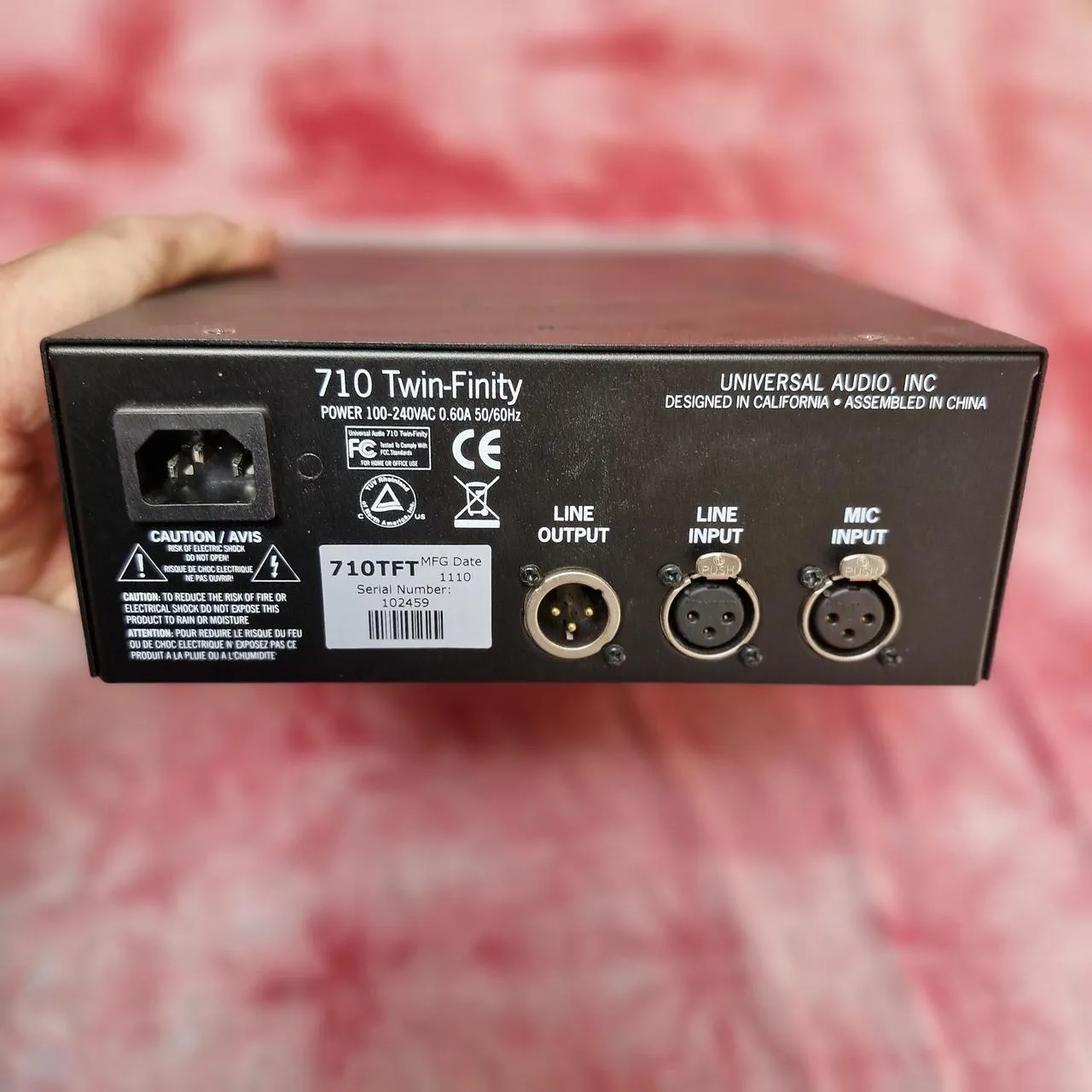 Universal Audio 710 Twin-Finity