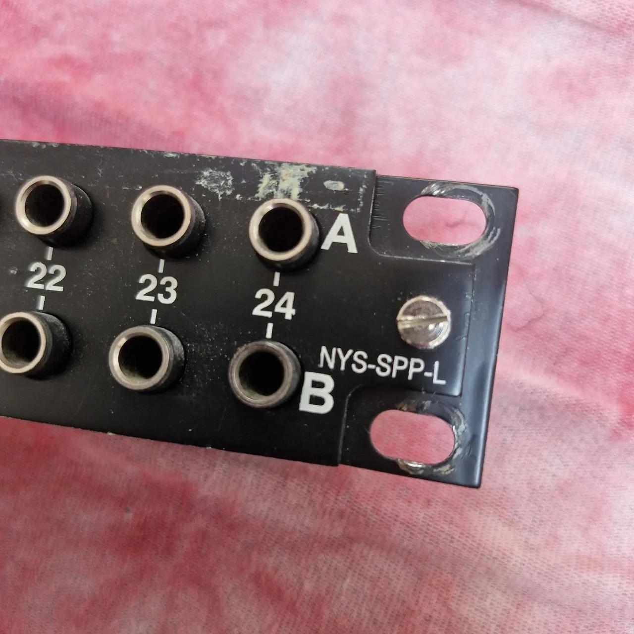 Neutrik NYS-SPP-L1 Patch panel