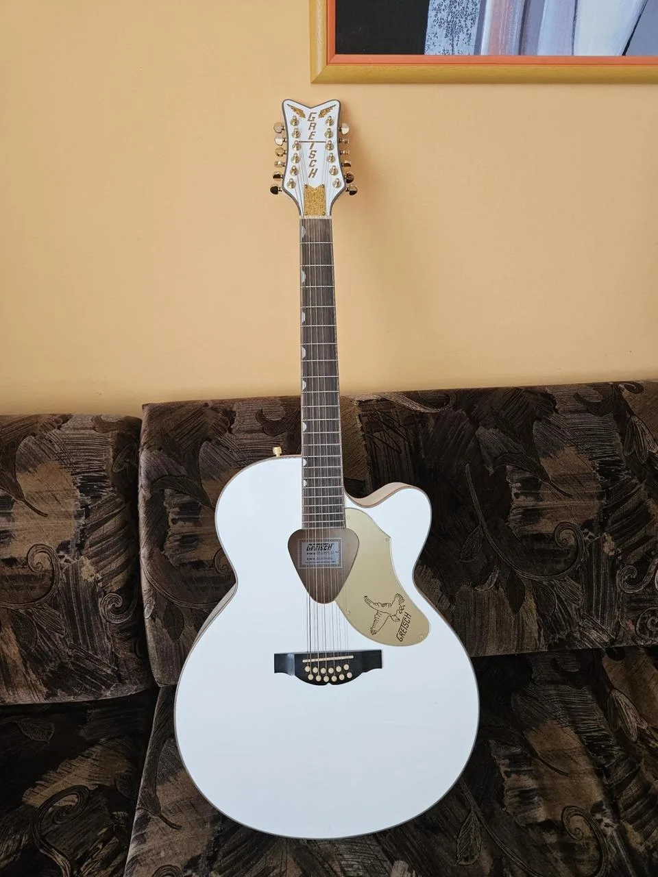Prodám 12strunnou elektroakustiku Gretsch G5022CWFE-12 Ranch