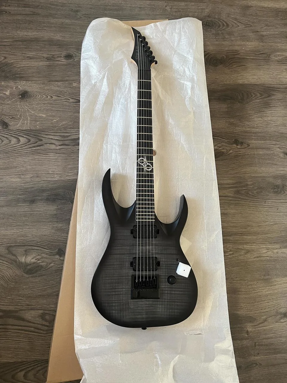 Solar guitars AB2.6ET FBB - Flame Black Burst Matte