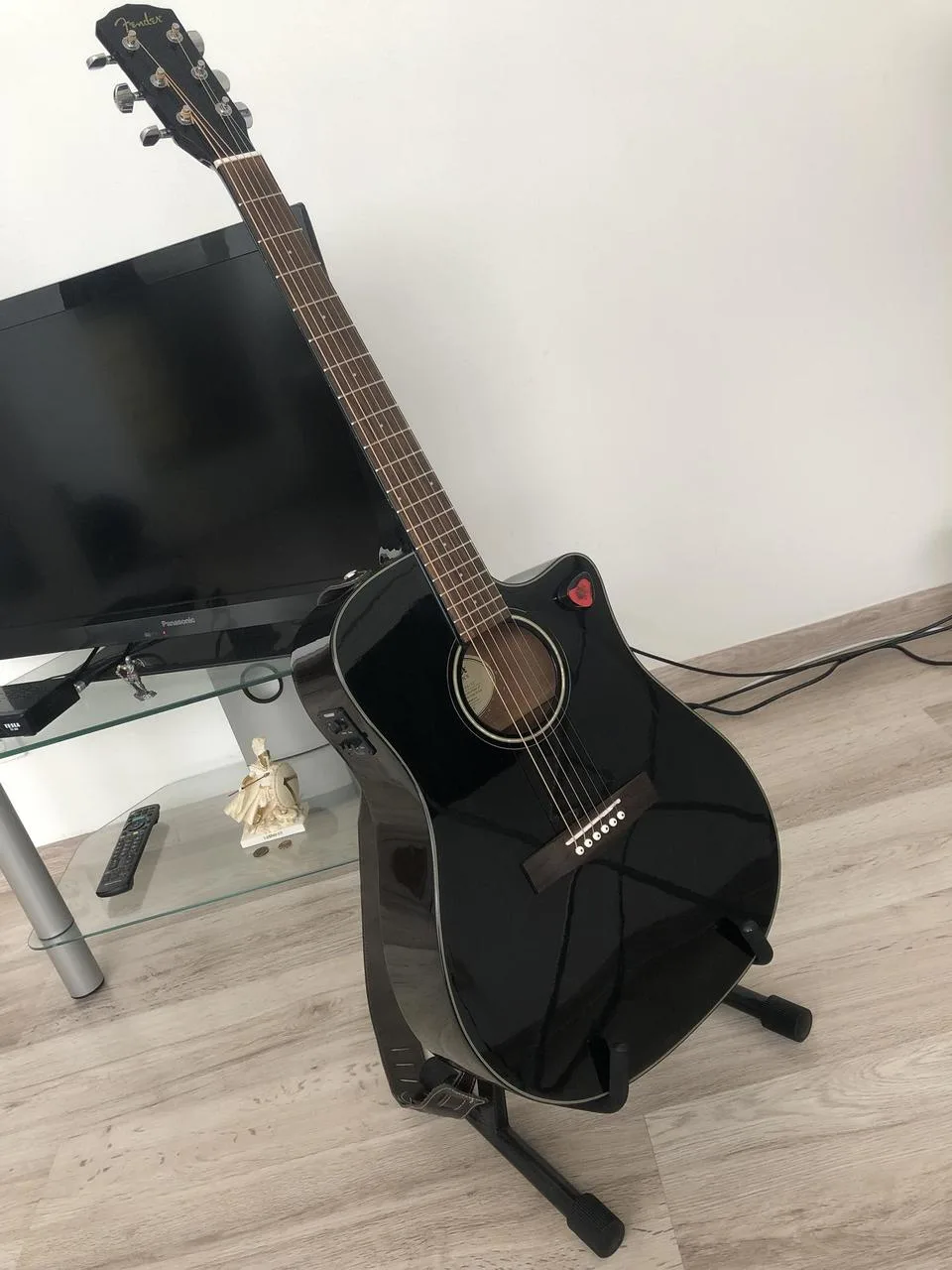 Fender CD-60 CE Black + příslušenství