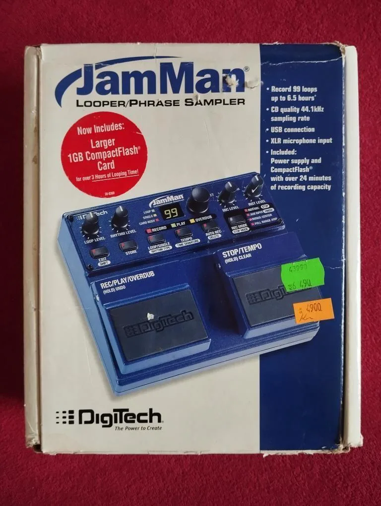 DISC DigiTech JamMan Looper/Phrase Sampler