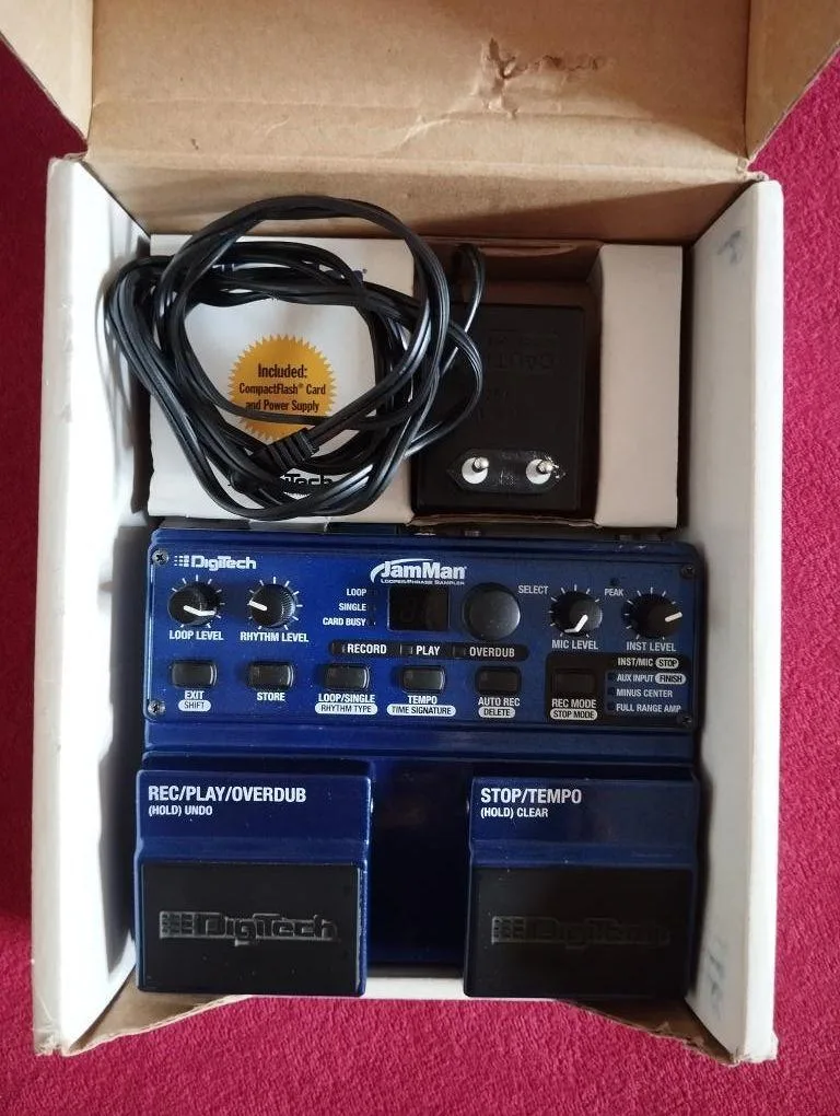DISC DigiTech JamMan Looper/Phrase Sampler