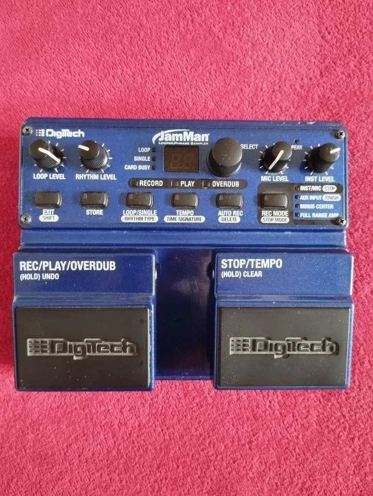 DISC DigiTech JamMan Looper/Phrase Sampler