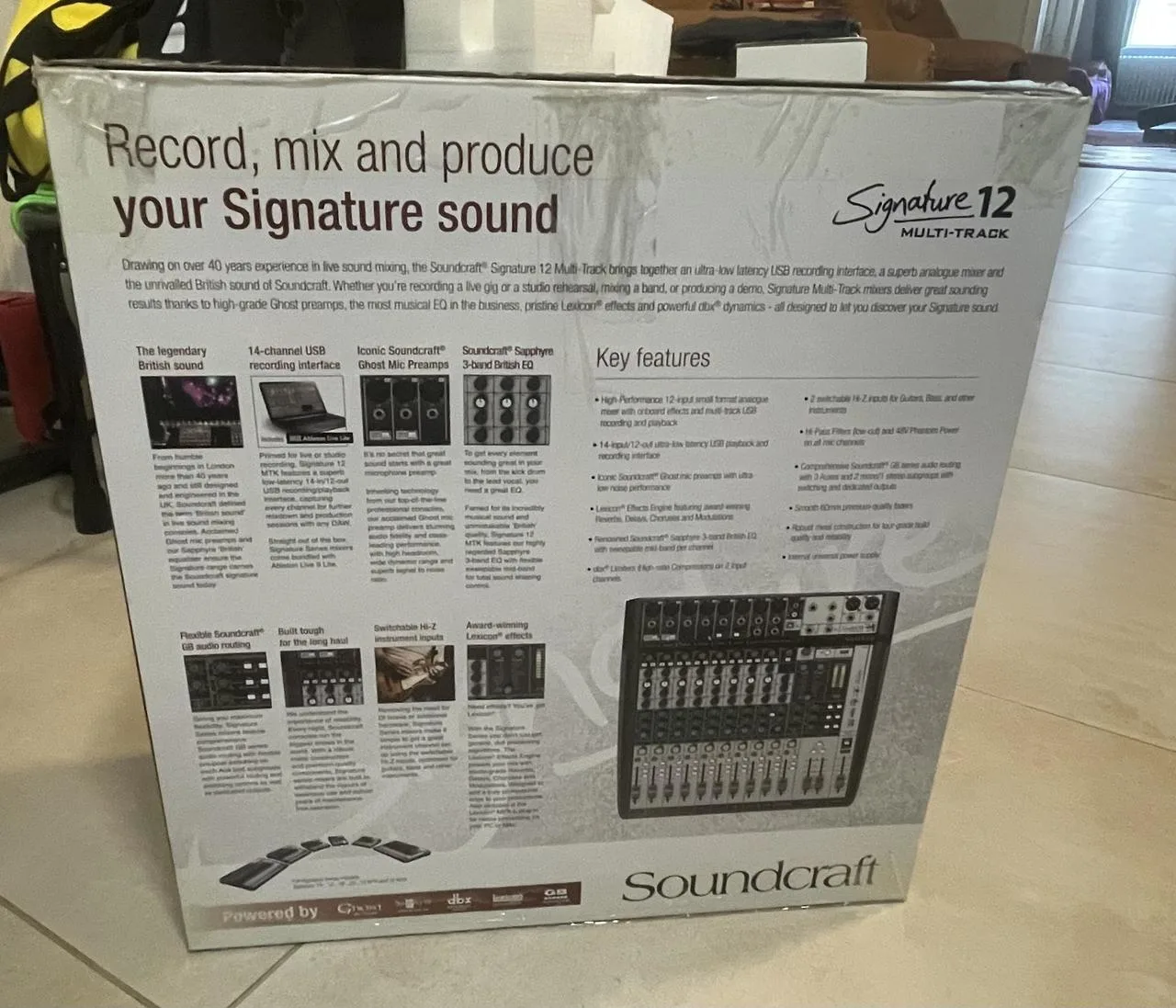 Soundcraft Signature Mixer 12 MTK