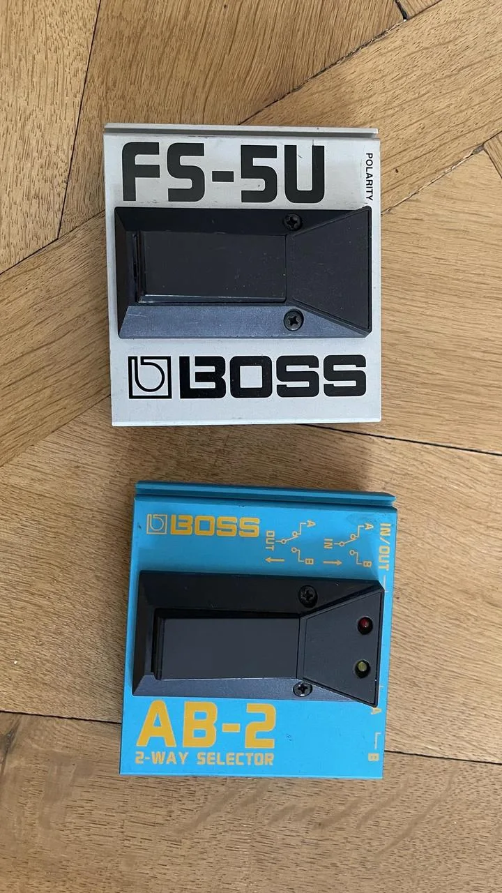 Boss switches FS-5U + AB-2