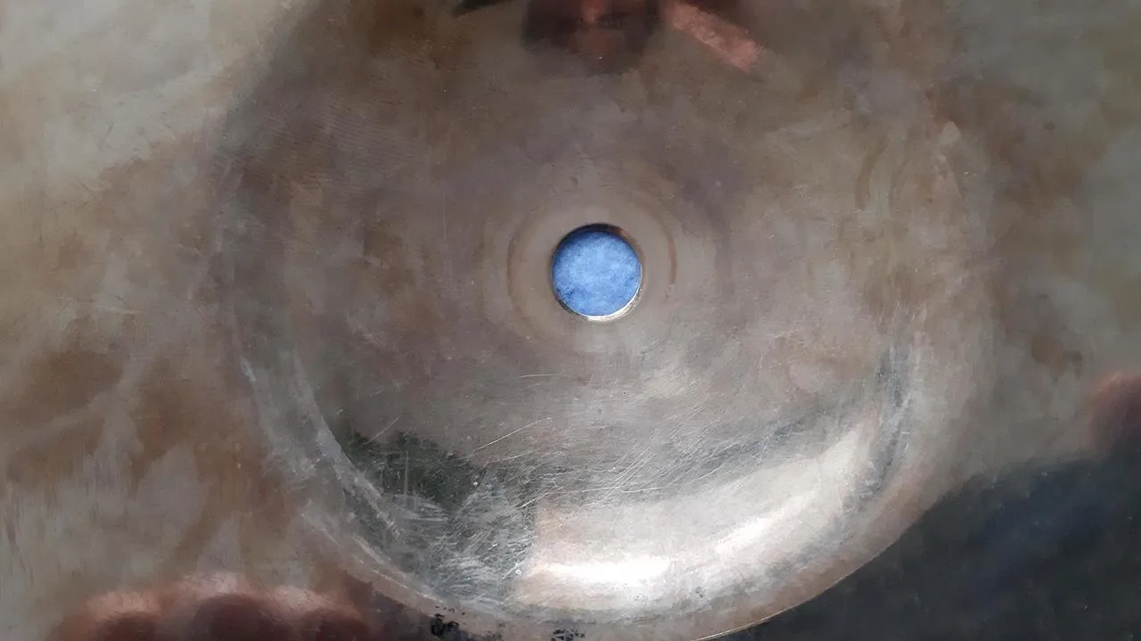 Hi- hat 13 " , činel 16 " crach zn. UFIP - supernova