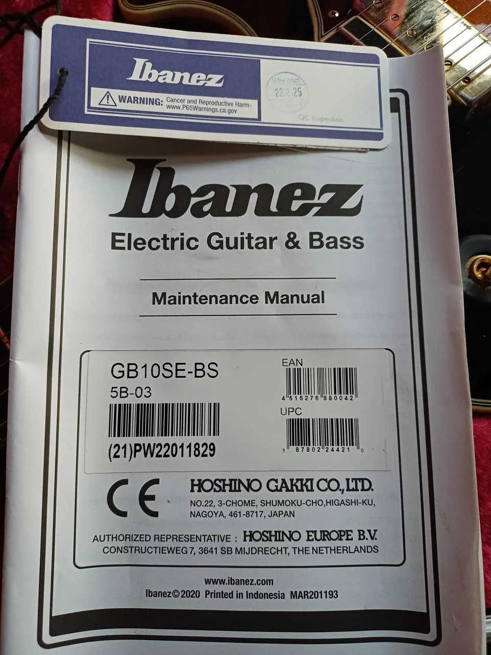 Ibanez GB 10  SE-BS