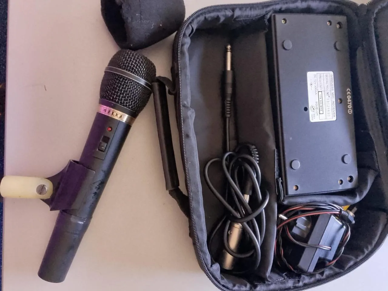Bezdrátový mikrofonní VHF set ELKA