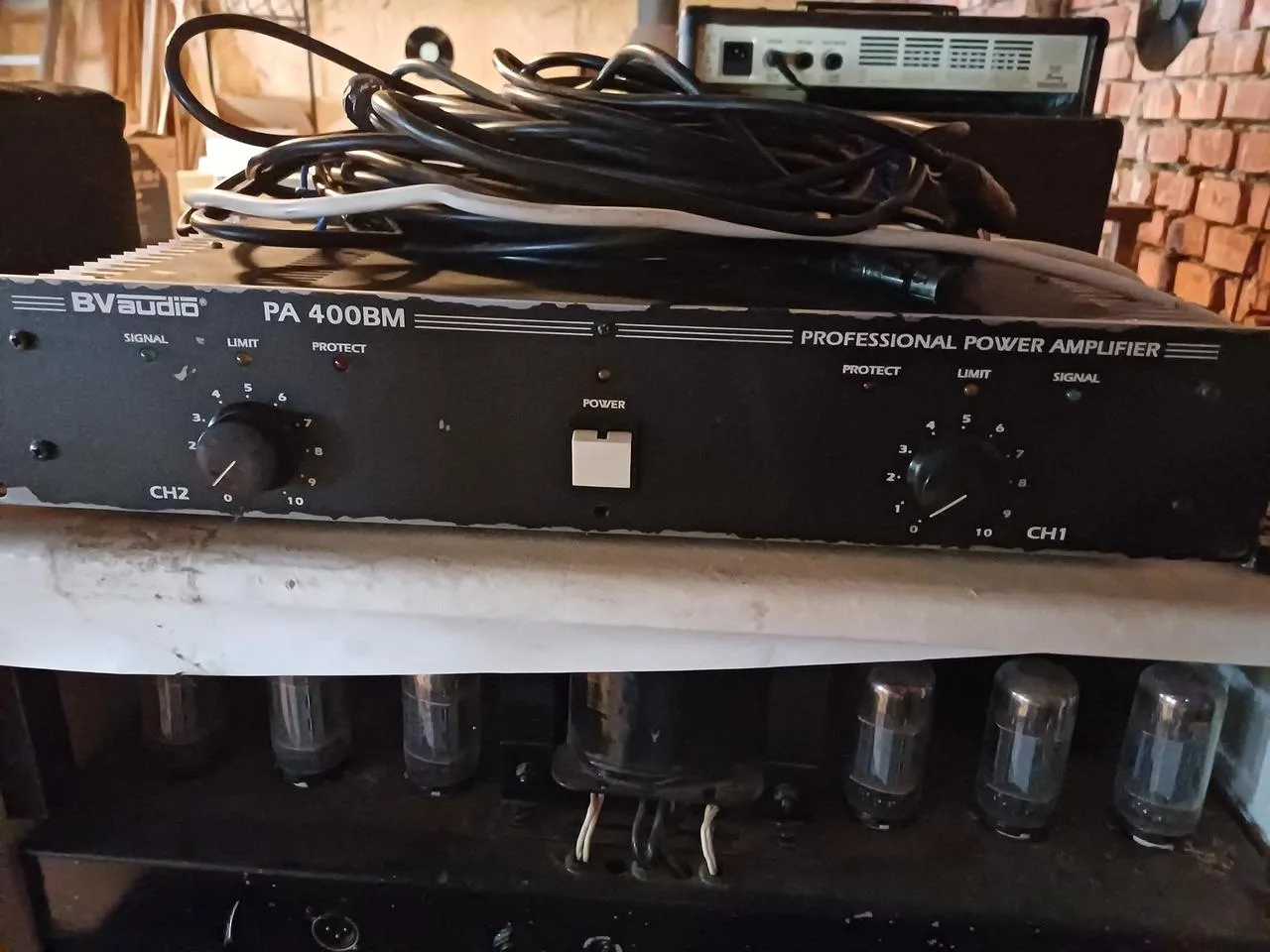 Vintage PA stack Dan Acoustics + BV Audio PA400BM