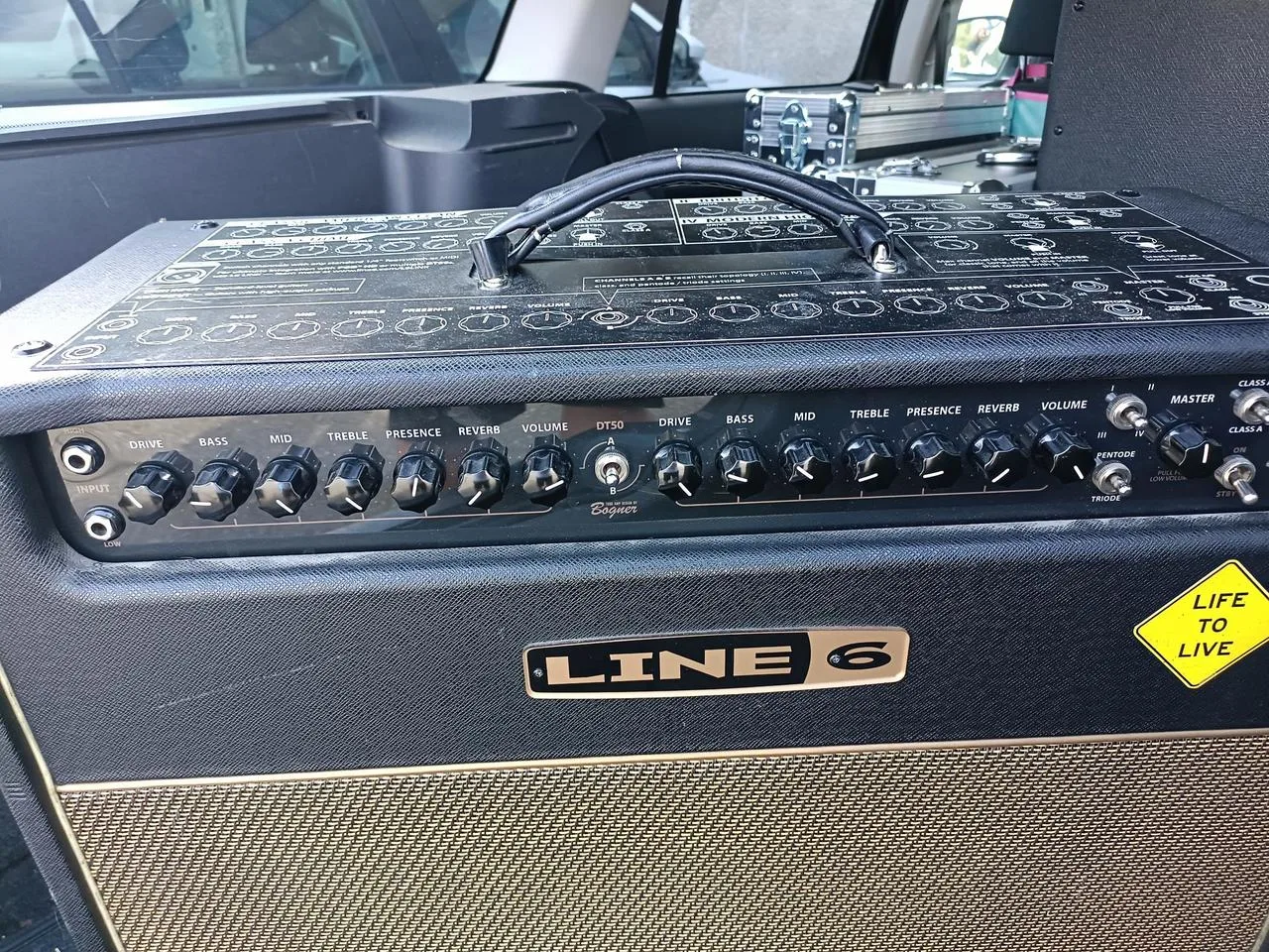 Line 6 DT 50 + Line 6 pod HD 500
