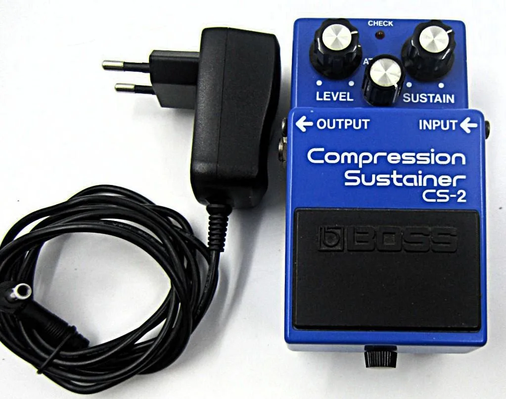 Efektový pedál Boss CS-2 Compression Sustainer  pro kytaru.