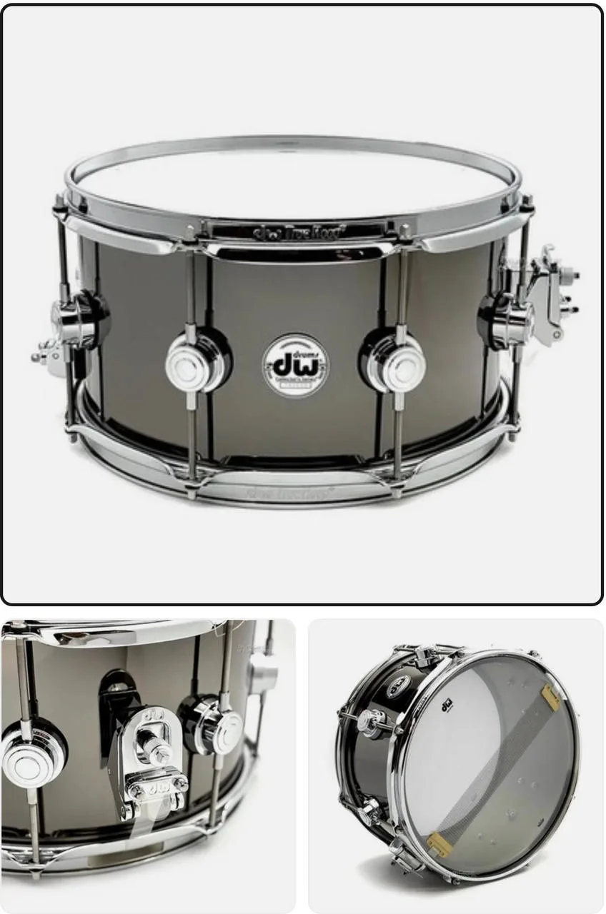DW 13x7 black nickel ower brass