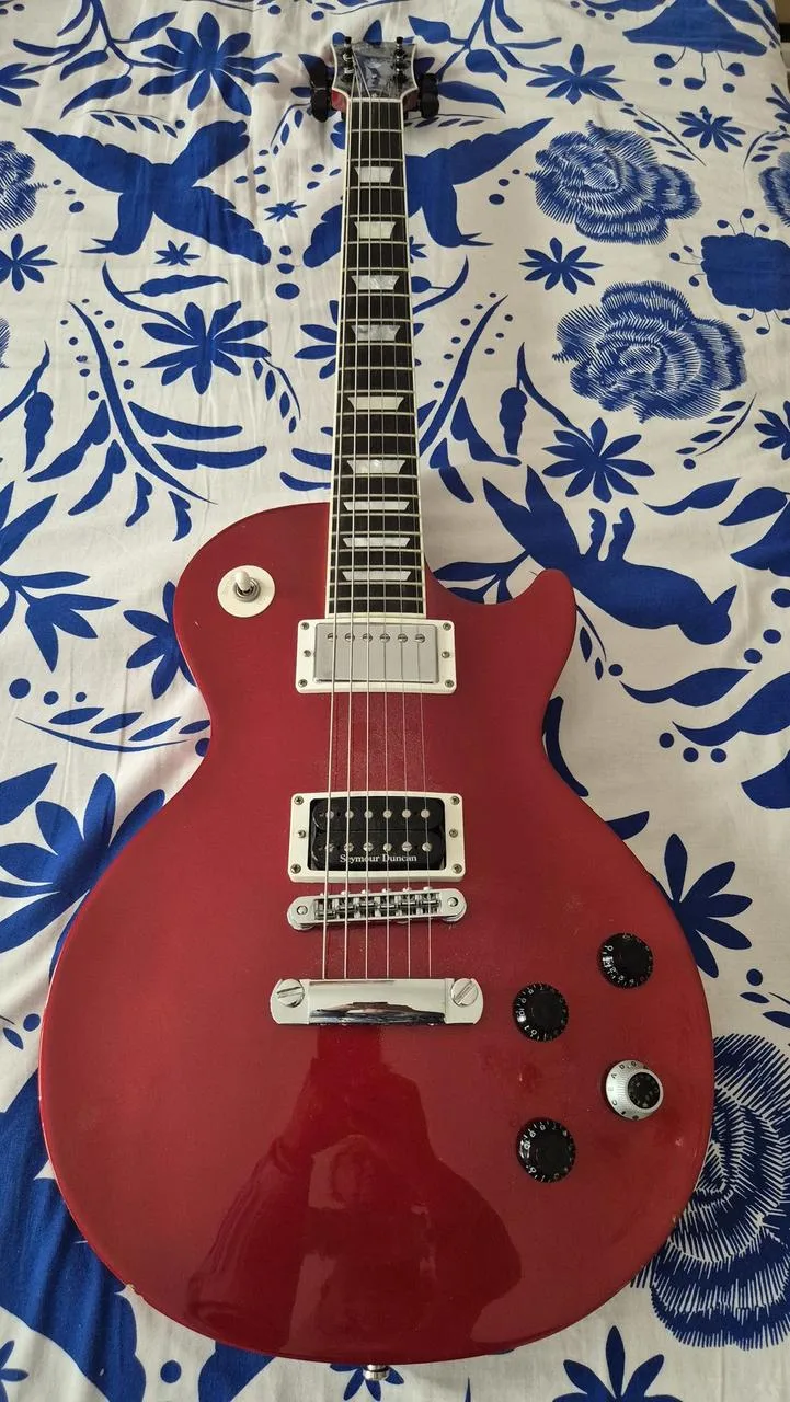 Gibson Les Paul Robot (předělávka na klasiku) + SH6