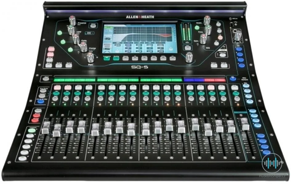Allen & Heath SQ5 + Waves + 2xDX168