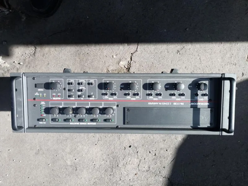 Prodám zónový zesilovač Monacor PA-1120