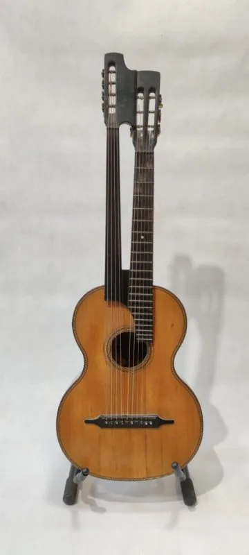 Franz Brücner Harp Guitar – Harp guitar Franz Brücner