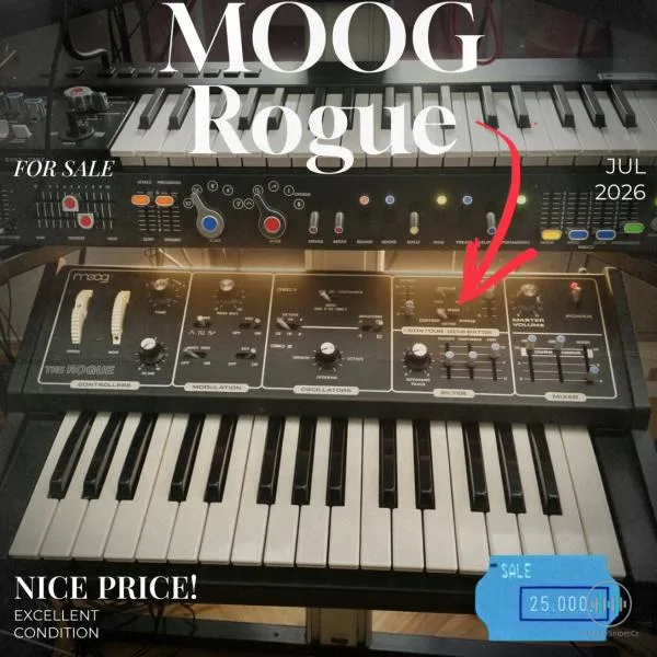 MOOG ROGUE - SPOLEHLIVÝ PRACANT