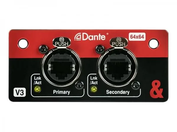 Prodám Dante kartu 64kanálů pro Allen and heath SQ