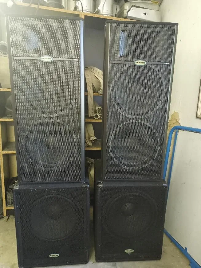 Aparatura Samson LIVE aktivní L1215 a sub DB1800