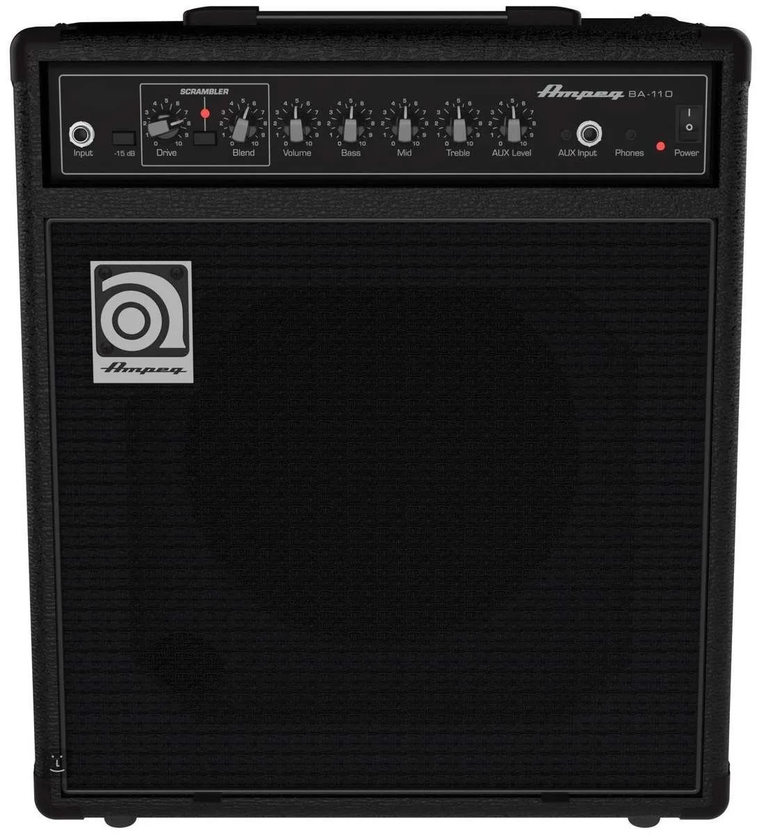 Ampeg BA-110 – Ampeg BA 110 baskytarové combo 40W , direct out XLR, výborný stav 03/22