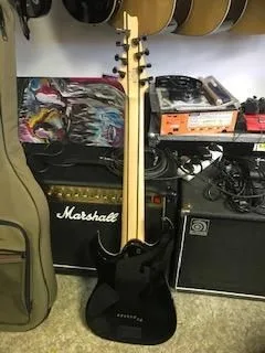 Ibanez RGIE28FE Black 8mi strunná el. kytara v perf. stavu, pouzdro