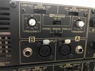 Yamaha P2500S Koncový klasický zesilovač 2x275W /8 2x 350 8