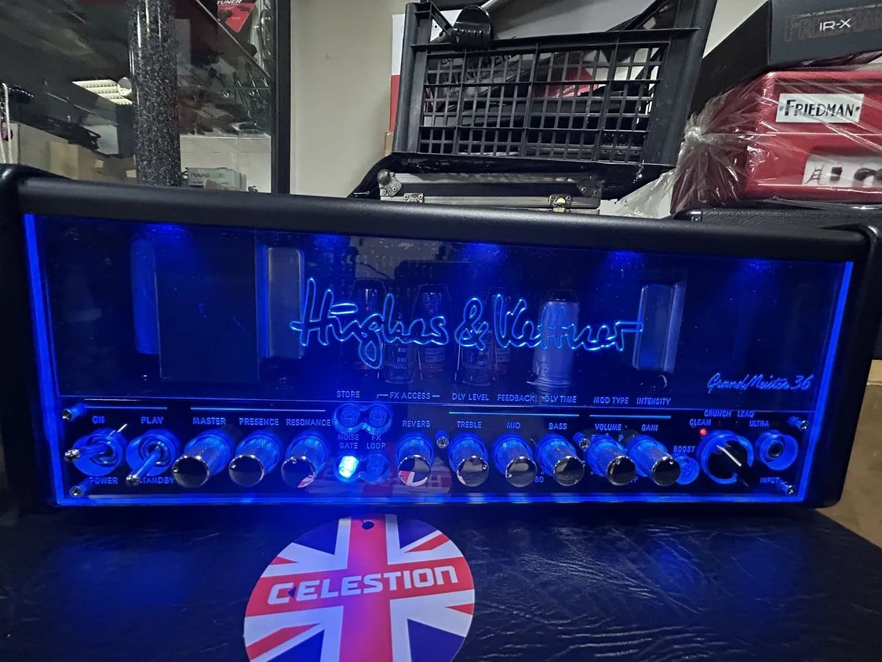Hughes and Kettner Grand Meister 36 s efekty zanovni stav s pouzdrem