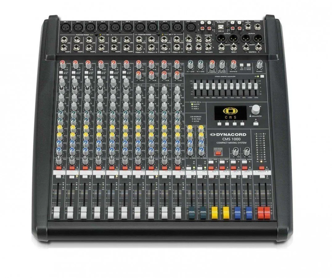 Dynacord CMS-1000 III špičkový mix s dual Lexicon Efektem NEW!