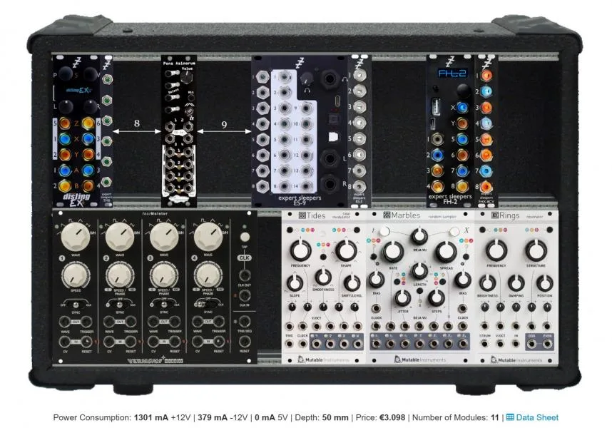 Eurorack Moduly