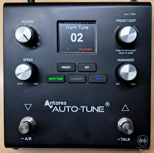 HeadRush VX5 – špičkový vokální procesor s originálním Antares Auto-Tune