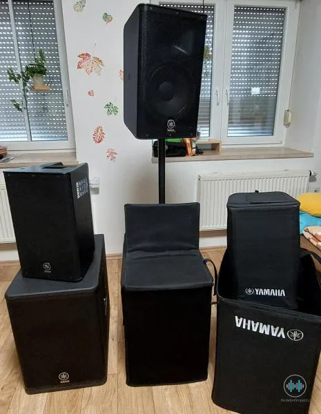 Aktivní boxy YAMAHA DXR10 + DXS12