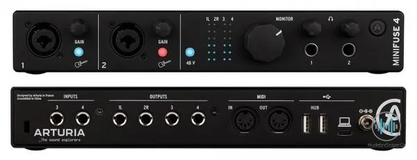 Arturia MiniFuse 4 černá