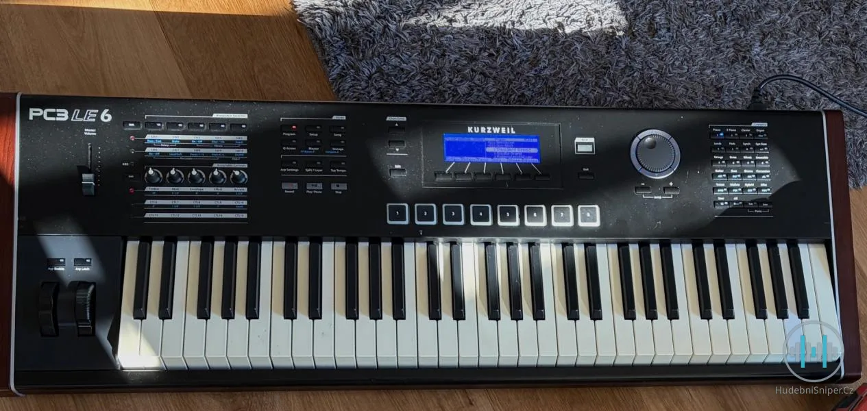 Kurzweil PC3LE6 po servisu