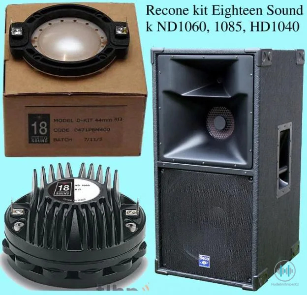 Prodám kmitačku do výškového driveru Eighteen Sound k driveru ND1060, ND1085, HD1040.