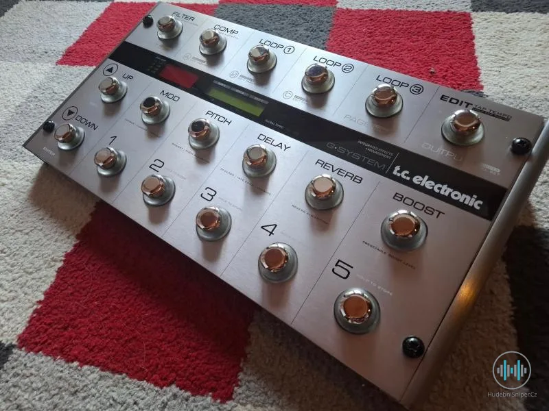 TC Electronic G-System – profesionální kytarový multiefekt