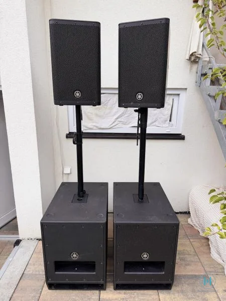 YAMAHA DXS 12 MK2 + YAMAHA DXR 8 MK2 - SET nebo PÁR