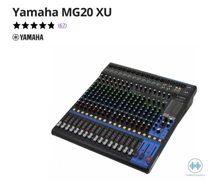 Yamaha MG20 XU