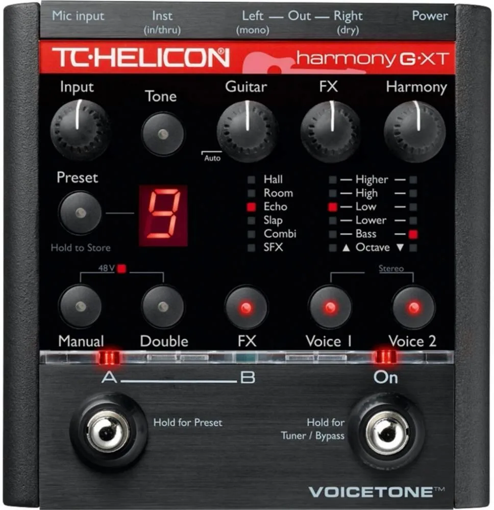 TC Electronic VOICETONE-HARMONY-G-XT