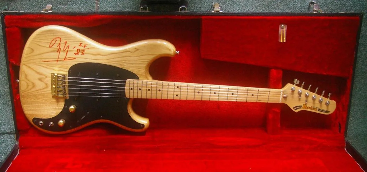 Snímač Ibanez Super 6. 1980 rok. Single coil.
