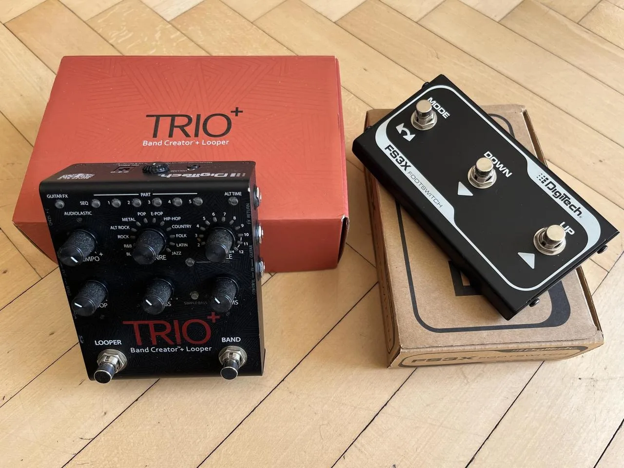 DigiTech TRIO+ a FS3X