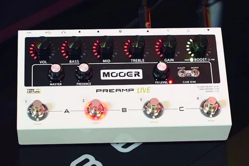 Prodam nebo vymenim Mooer Preamp LIVE