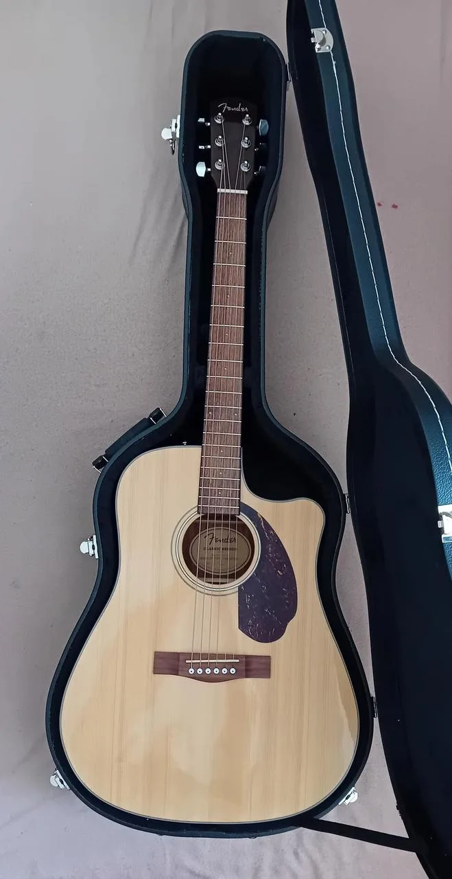 Fender CD-140SCE DREAD, NAT WN