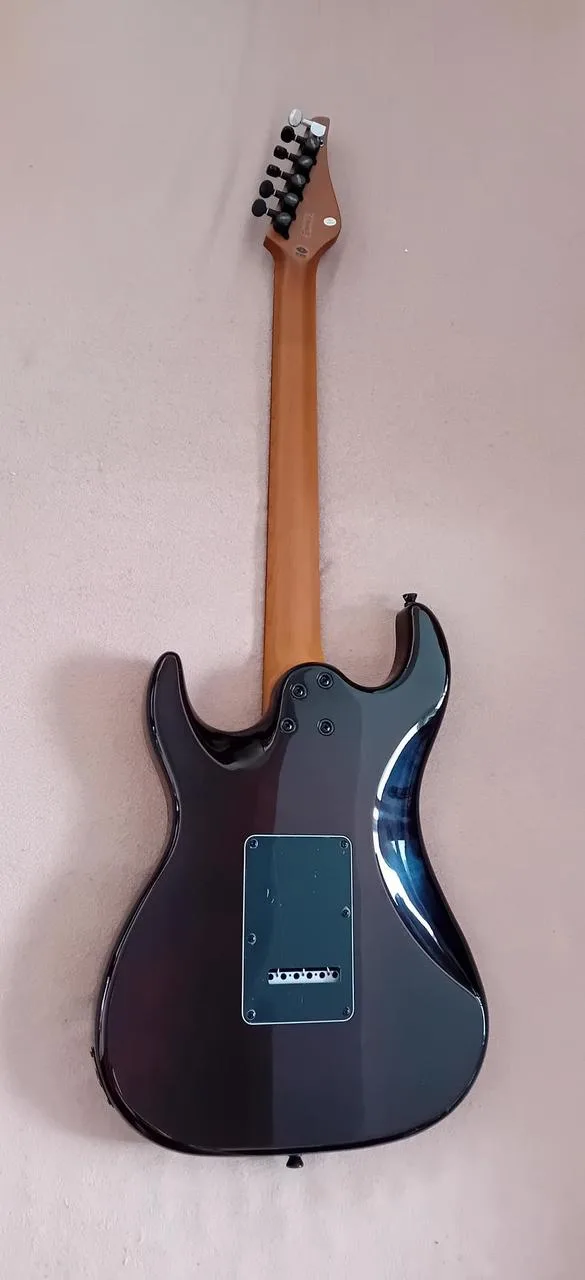 Jet Guitars JS-450 Rosewood, Transparent Green