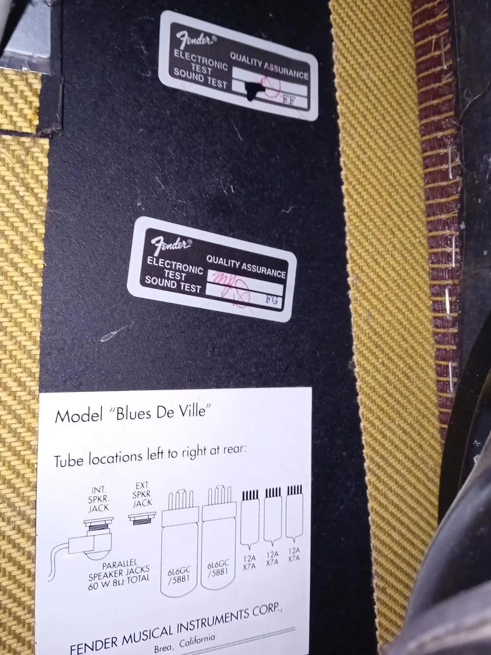 Fender Blues DeVille 212
