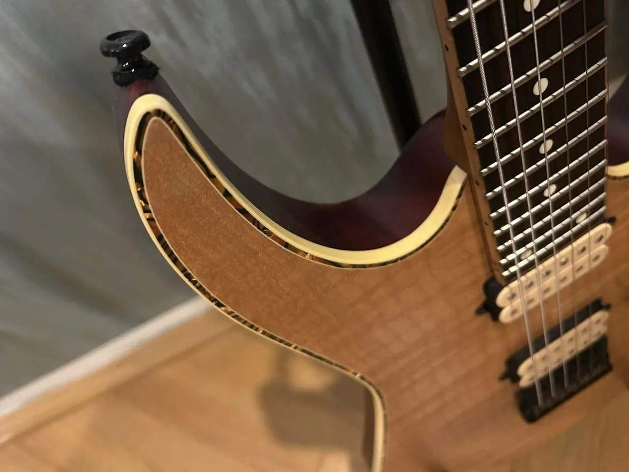 Ibanez RGEW521FM-NTF Exotic Wood – DiMarzio & Roasted Maple
