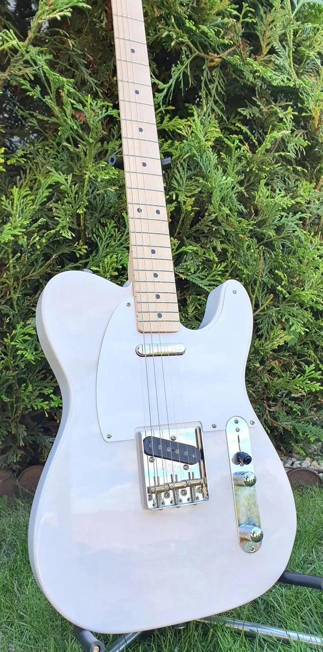 Musikraft/USACG Telecaster '54 Whiteguard /Blonde Ash/